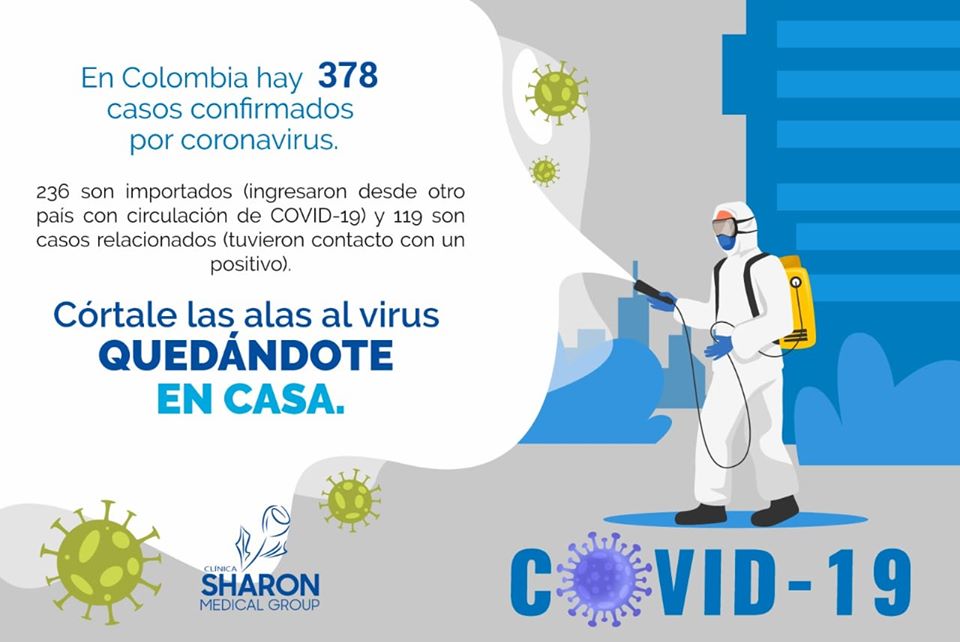 cifra de Covid - 19 al 25 de marzo